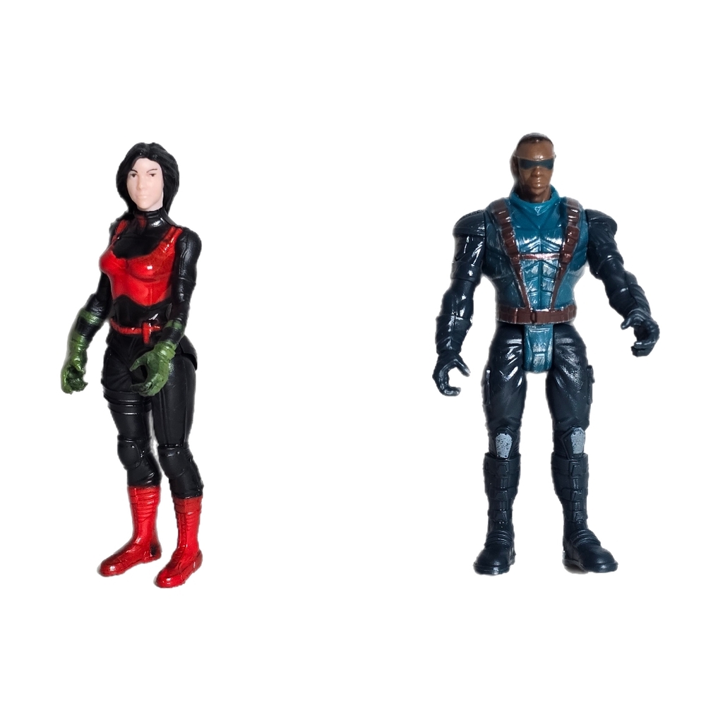 Final Faction Alpha Team 1 Lot 2 Action Figures Specialist Shift Sergeant Steel